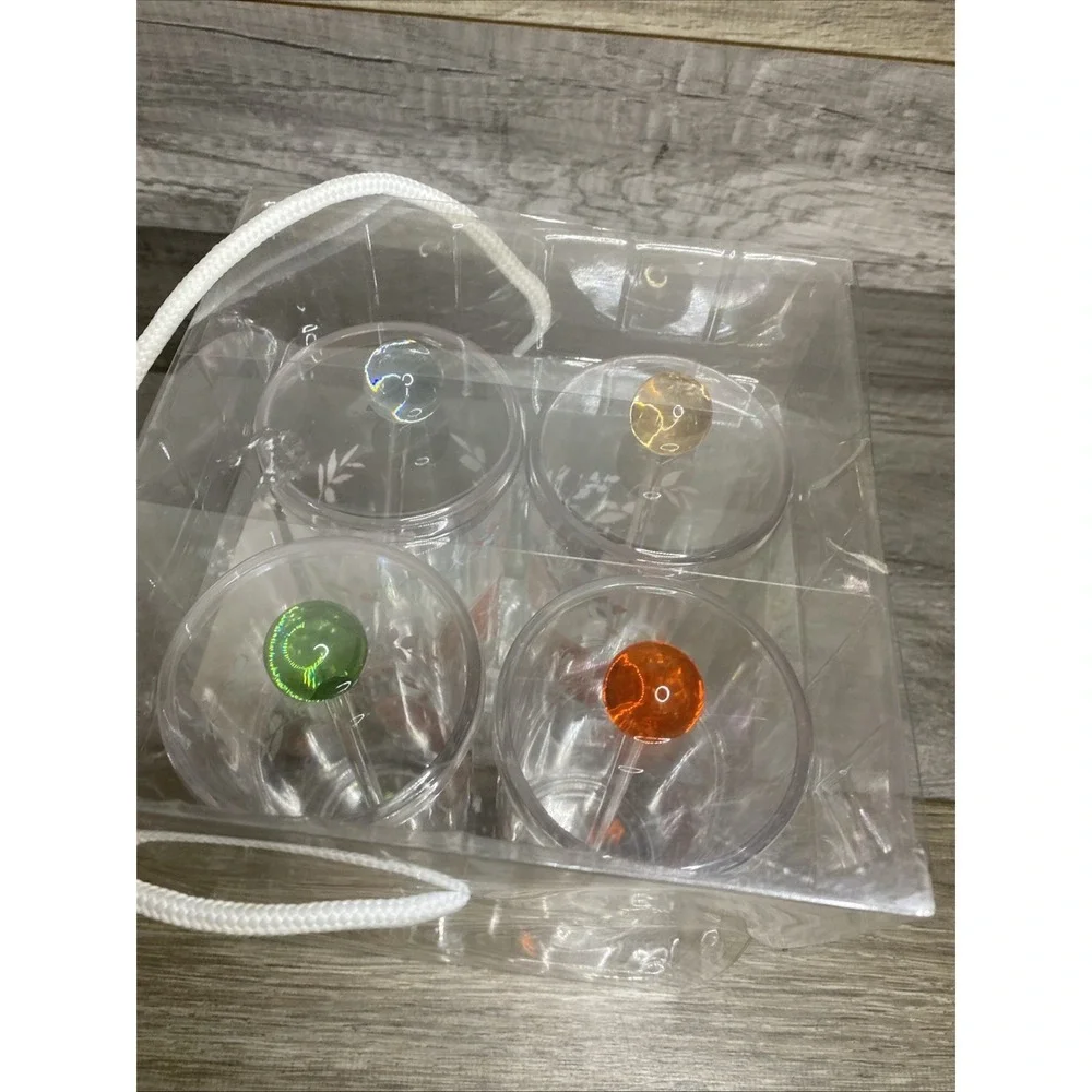 Martha Stewart Collection 8-piece Drink Set Acrylic 2019 NEW Sealed